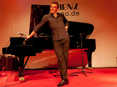 Klavierkabarett mit Martin Schmitt in der Rhn. Foto: Marco Pusch
