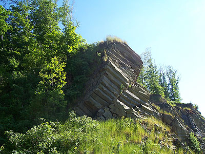 Basaltsäulen am Höhn