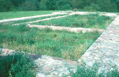 Dinysos-Kloster-Kapelle-Grundmauer