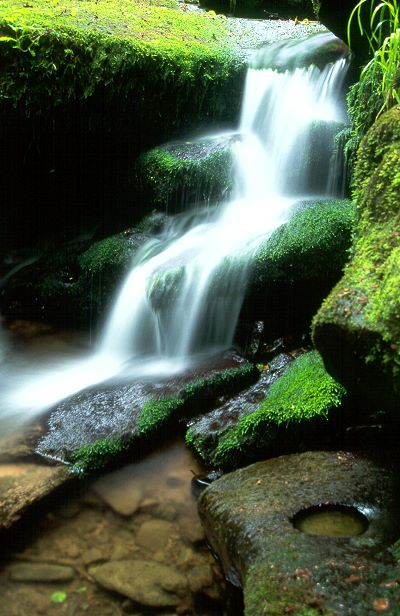 Diesbach - wilde Wasser über große Steine