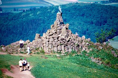 Das Fliegerdenkmal auf der Wasserkuppe