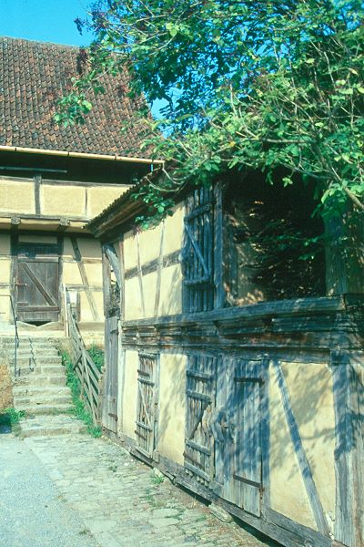 Das Fränkische Freilandmuseum Fladungen mit dem Rhön-Zügle