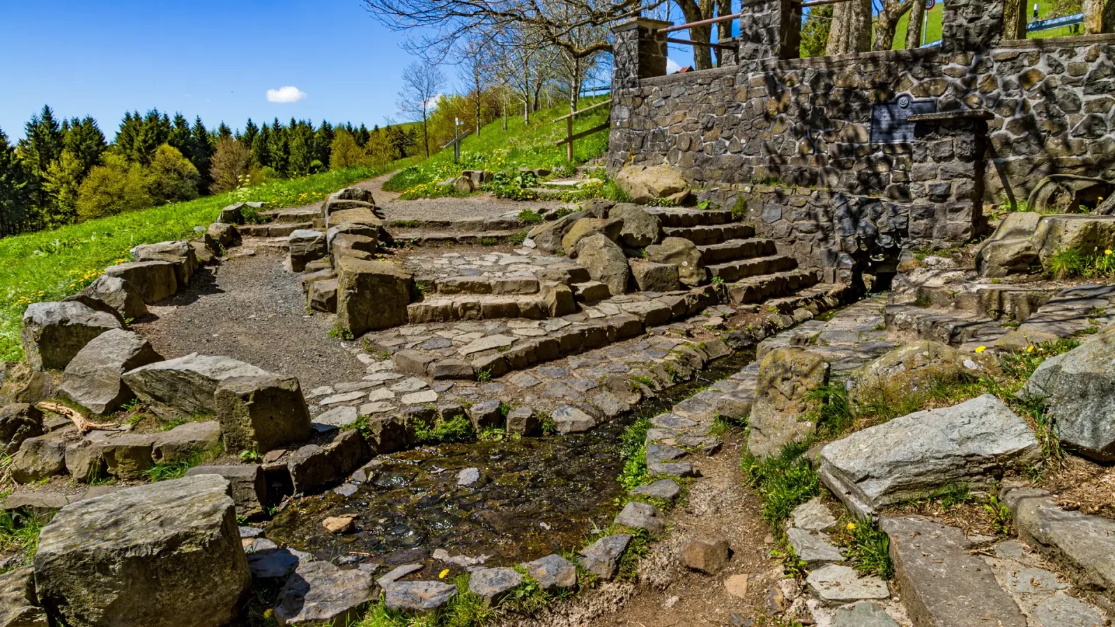 Fuldaquelle auf der Wasserkuppe