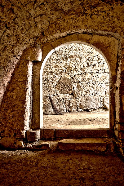 Einblick in die Gaden der Kirchenburg