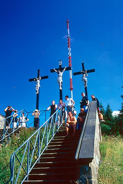 Sendemast des Bayerischen Rundfunks auf dem Kreuzberg