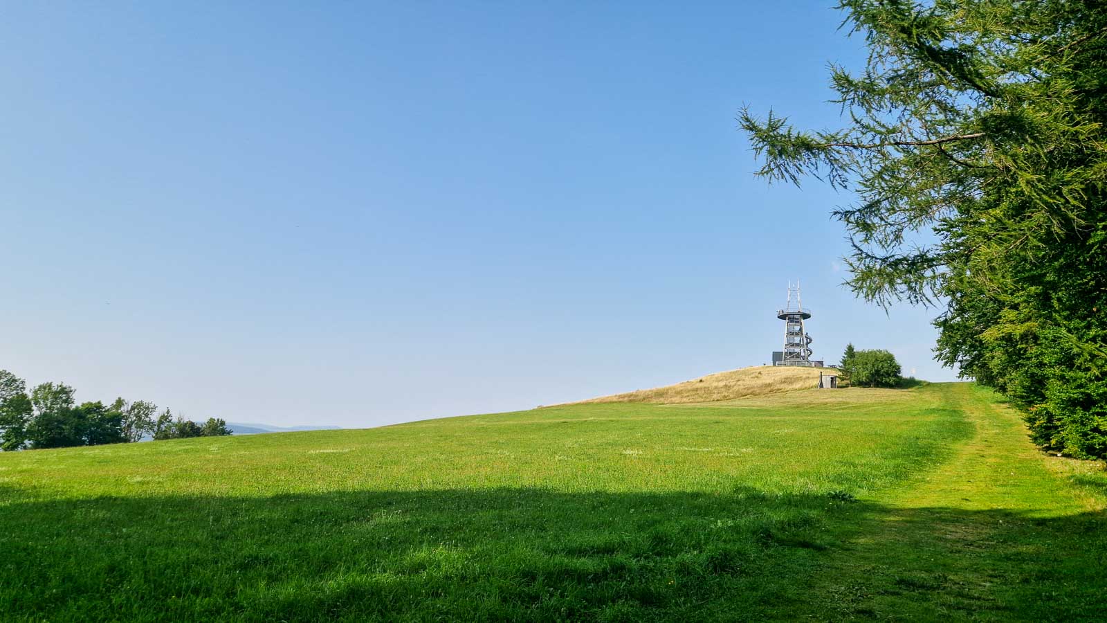 Noahs Segel Aussichtsturm in der Thüringischen Rhön