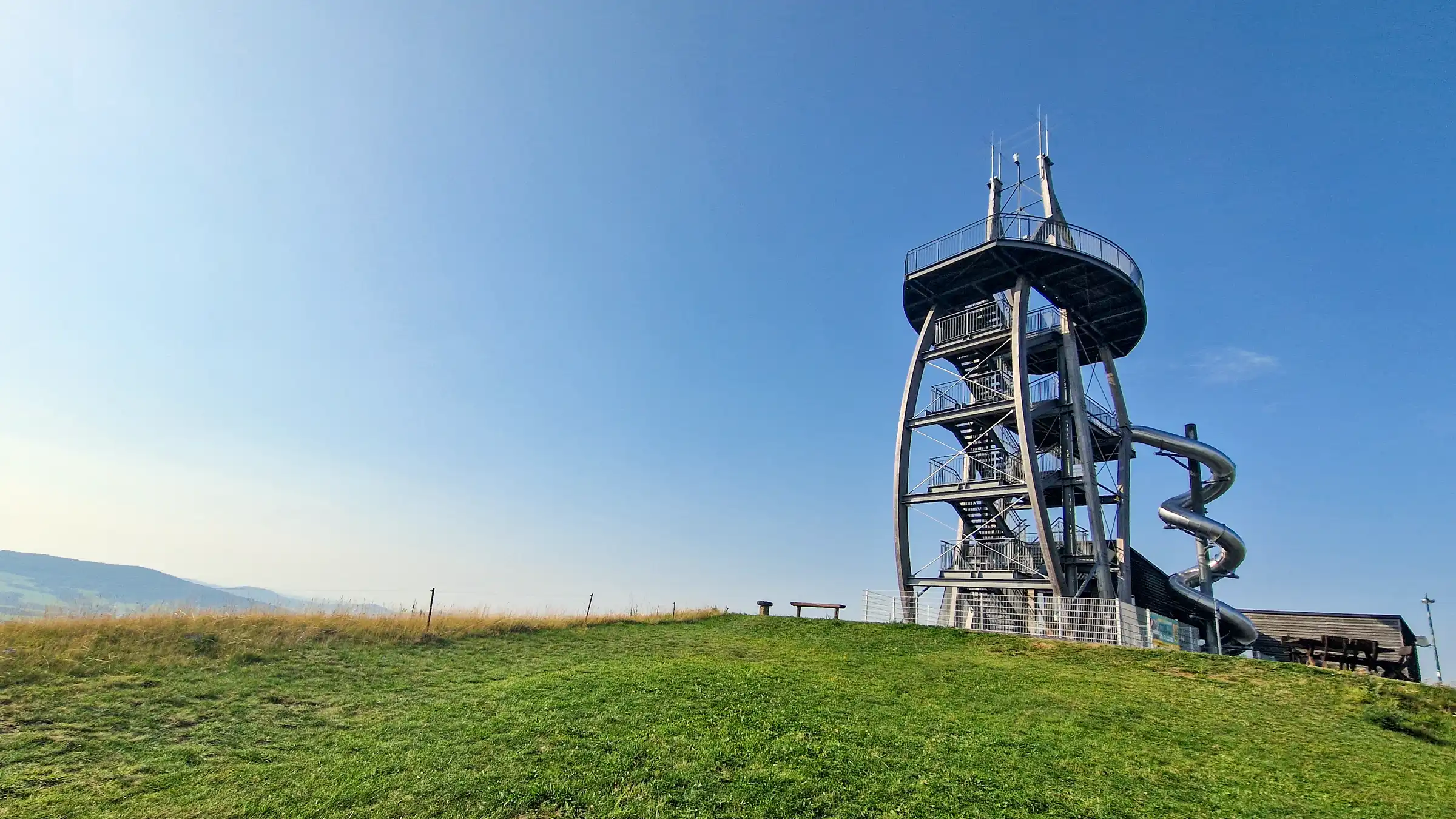 Noahs Segel Aussichtsturm am Ellenbogen / Thüringen