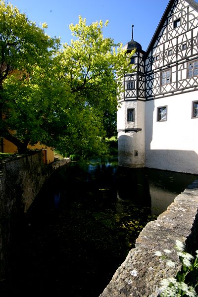 Wasserschloss Rossrieth bei Mellrichstadt