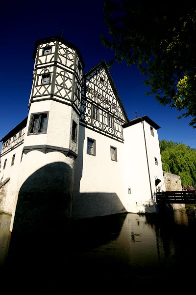 Wasserschloss Rossrieth bei Mellrichstadt