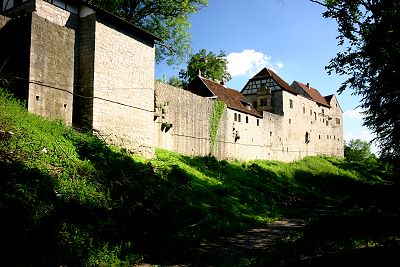 Außenansicht der Salzburg