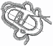 Die Burg Steineck auf dem Quästenberg