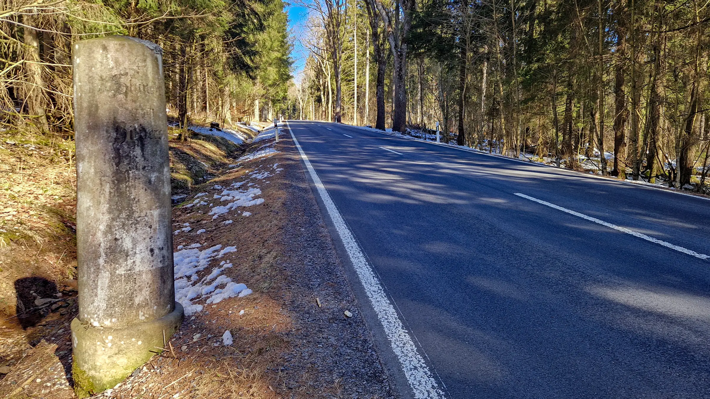 Stundenstein in der Rhön