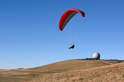 Paragliding auf der Wasserkuppe